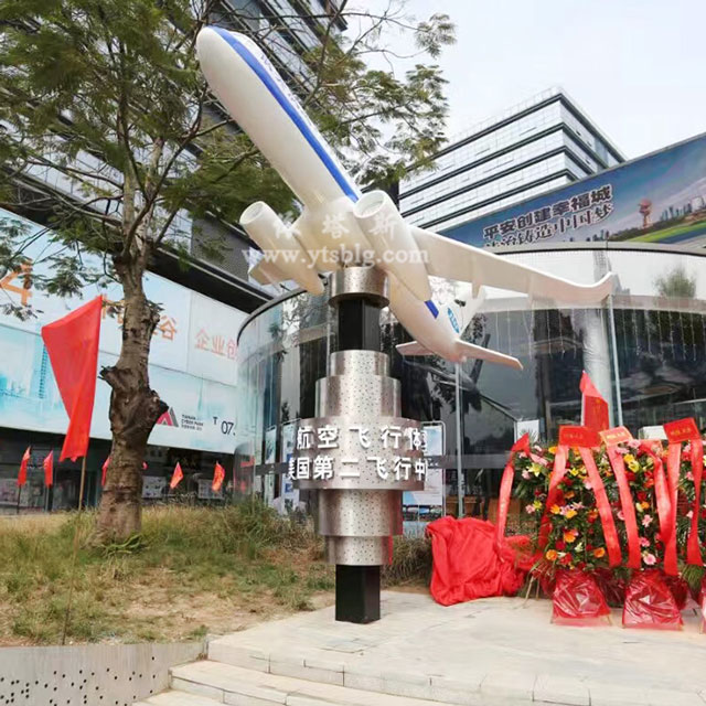 玻璃鋼飛機(jī)模型雕塑 玻璃鋼飛機(jī)模型雕塑