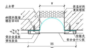 卡鎖型外墻變形縫圖集