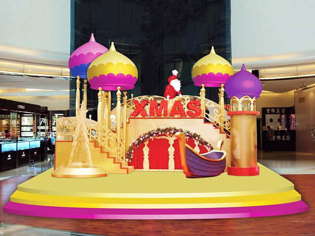 商場入口卡通DP點陳列 商場入口卡通DP點陳列