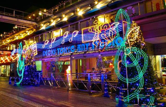 門頭燈光美陳布置 門頭燈光美陳布置