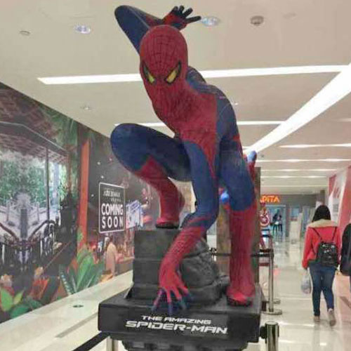 蜘蛛人模型雕塑擺件 蜘蛛人模型雕塑擺件