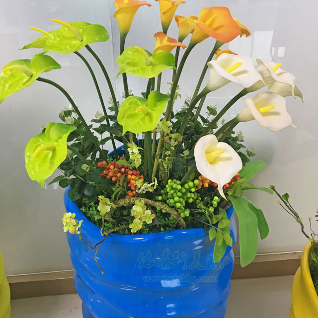 商場美陳裝飾仿真花