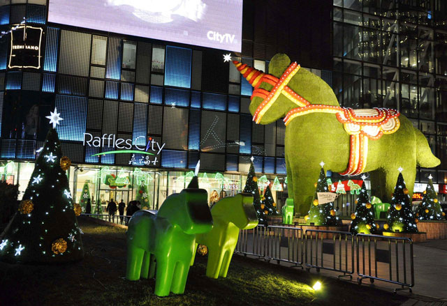 廣場(chǎng)圣誕美陳主題