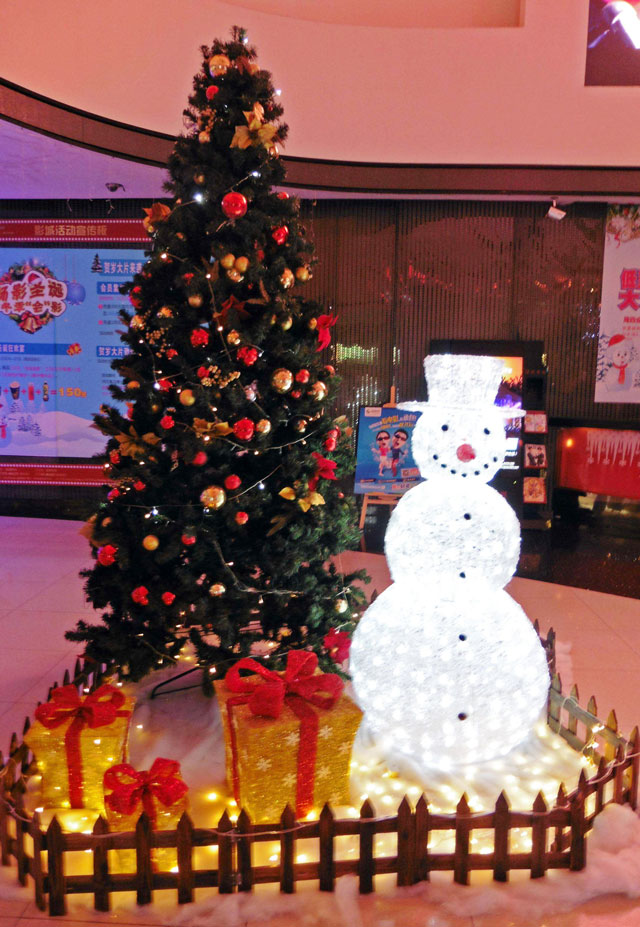 商場(chǎng)圣誕樹美陳 商場(chǎng)圣誕樹美陳