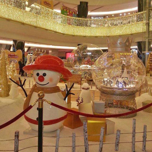 商場(chǎng)慶典美陳裝飾