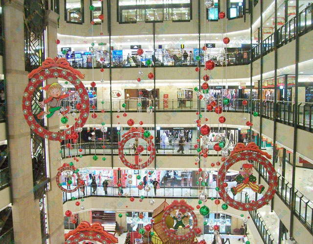 節(jié)日美陳空間藝術(shù)裝飾