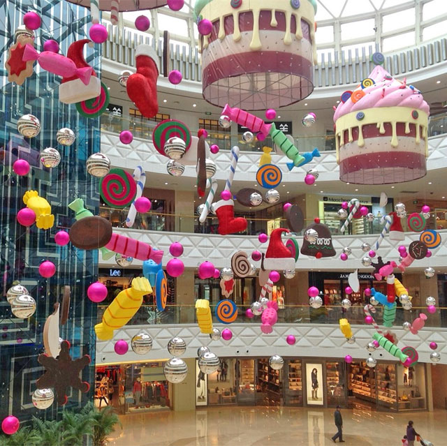 商場開業(yè)慶典空間藝術美陳