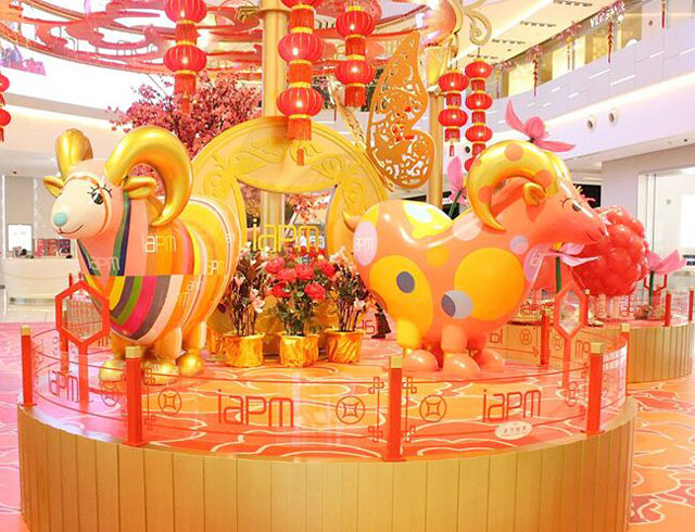 商場(chǎng)新年創(chuàng)意美陳 商場(chǎng)新年創(chuàng)意美陳