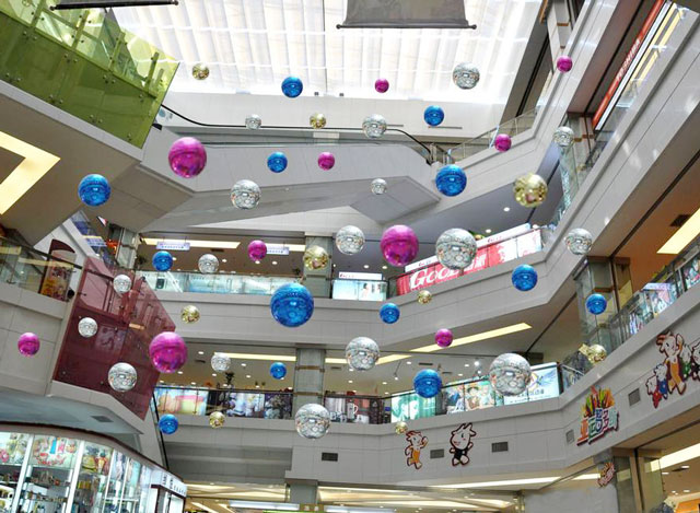 商場中庭裝飾球 商場中庭裝飾球