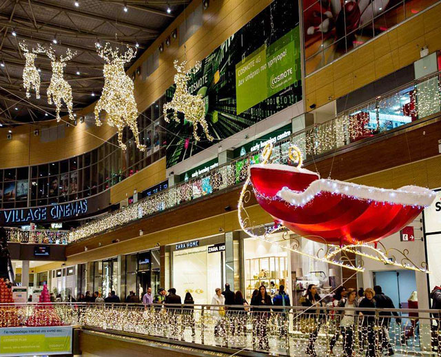 中庭節(jié)日美陳裝飾 中庭節(jié)日美陳裝飾